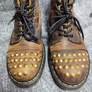 DR. Martens Crazy-horse leather boots